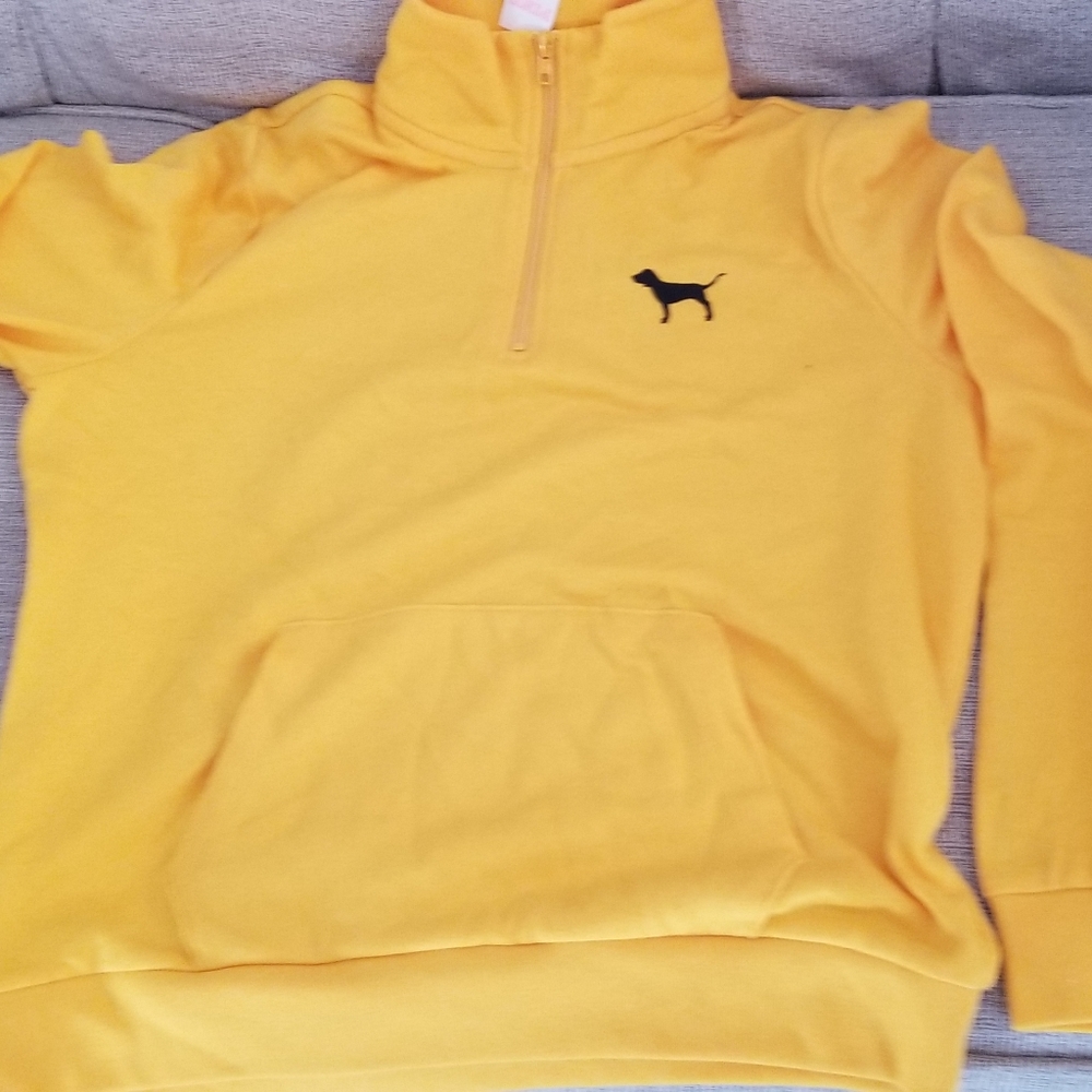 Pink Yellow Zip Up